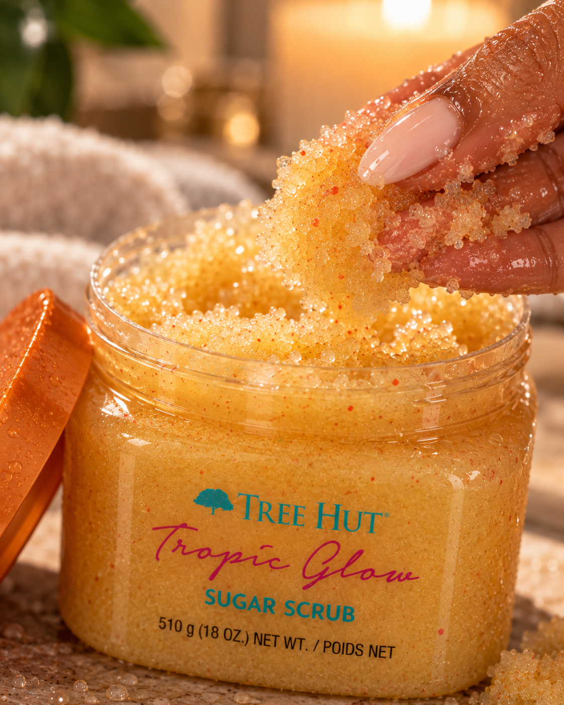 Tree Hut Shea Sugar Scrub detail