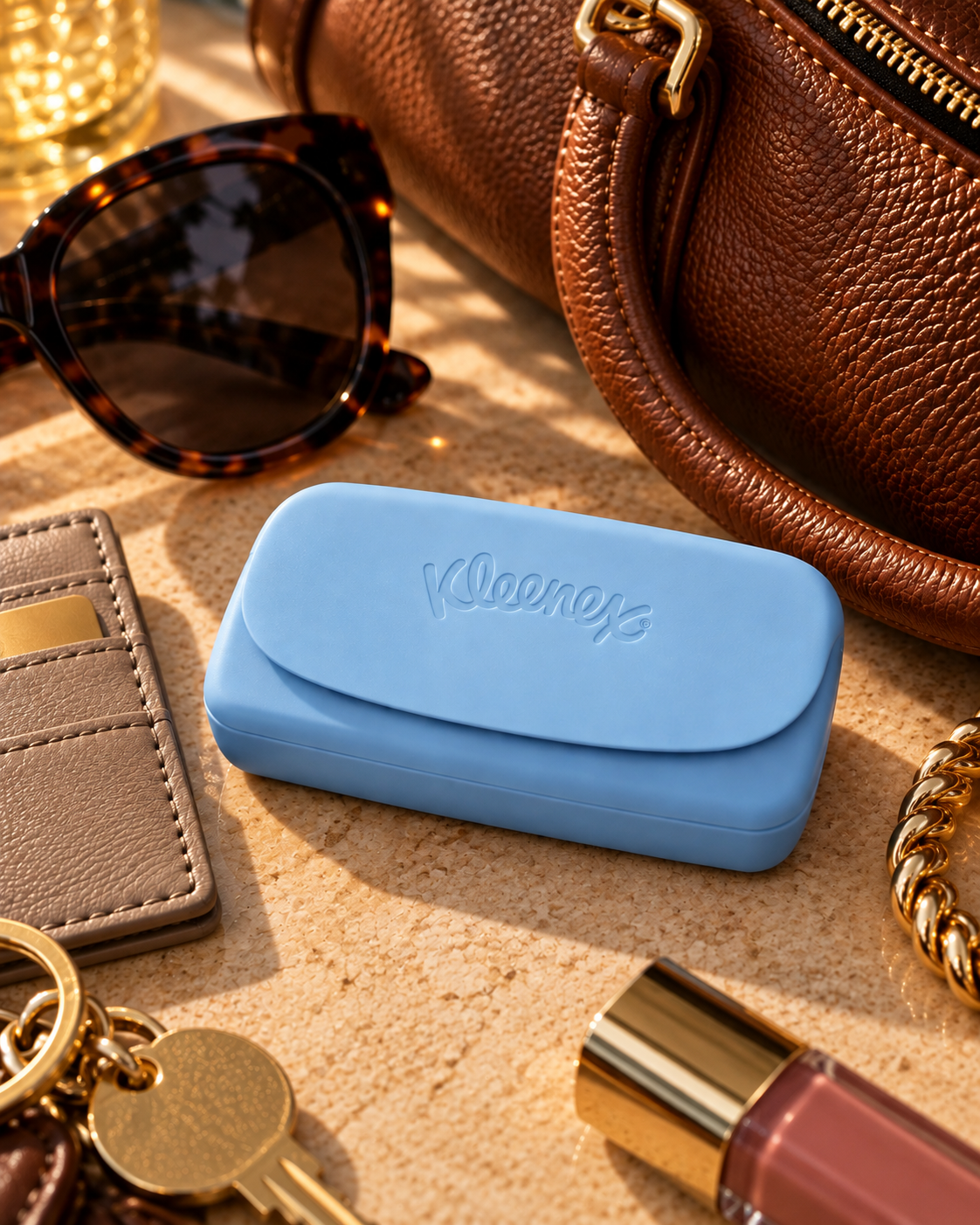 Kleenex Snap & Go Facial Tissues detail