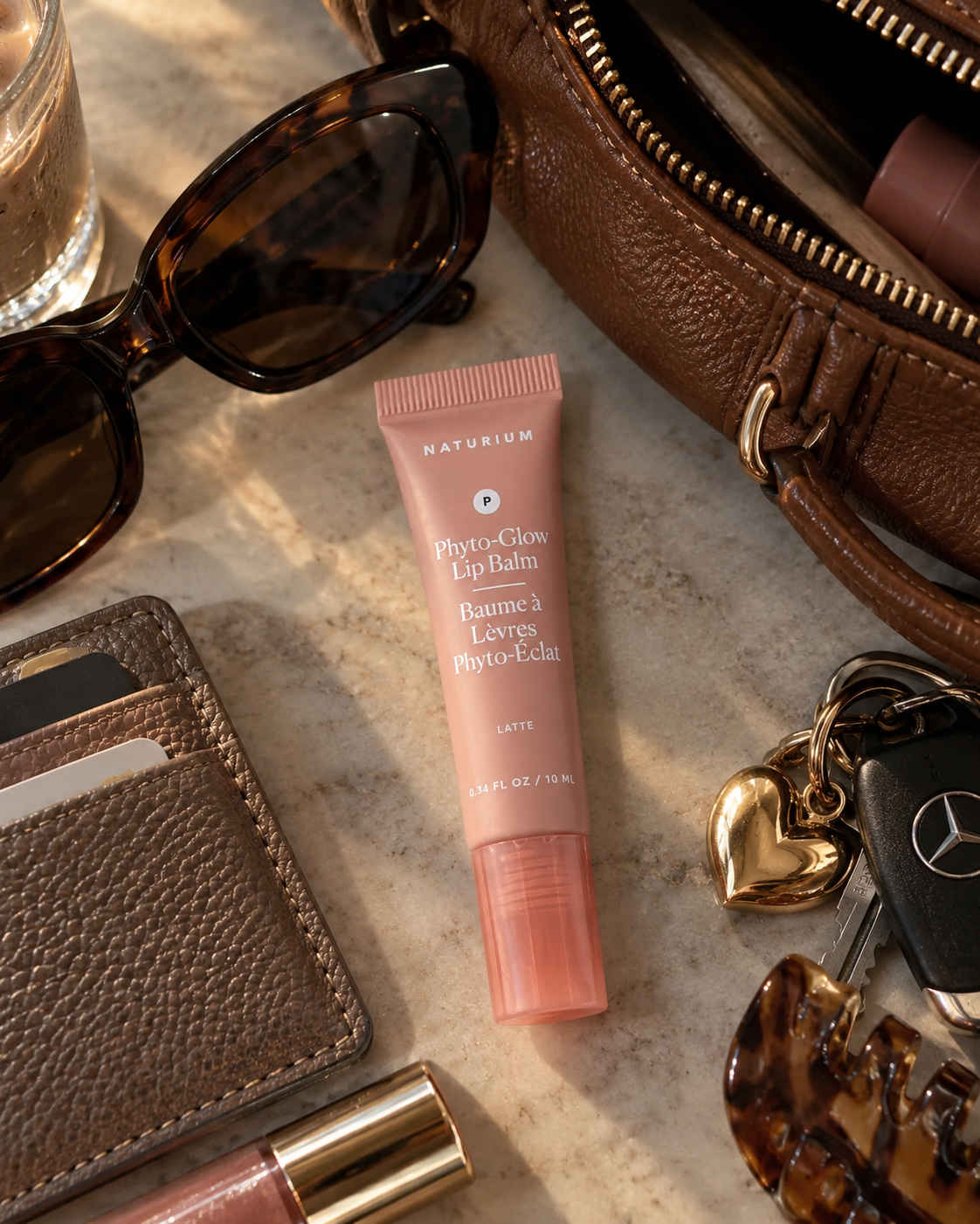 Naturium Phyto-Glow Lip Balm — Latte
