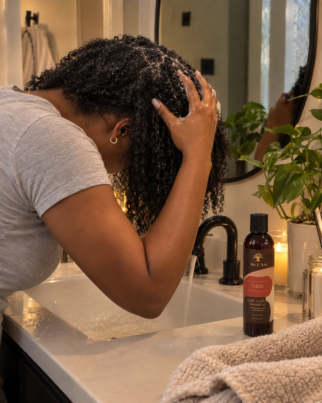 As I Am Curl Clarity Shampoo in real life